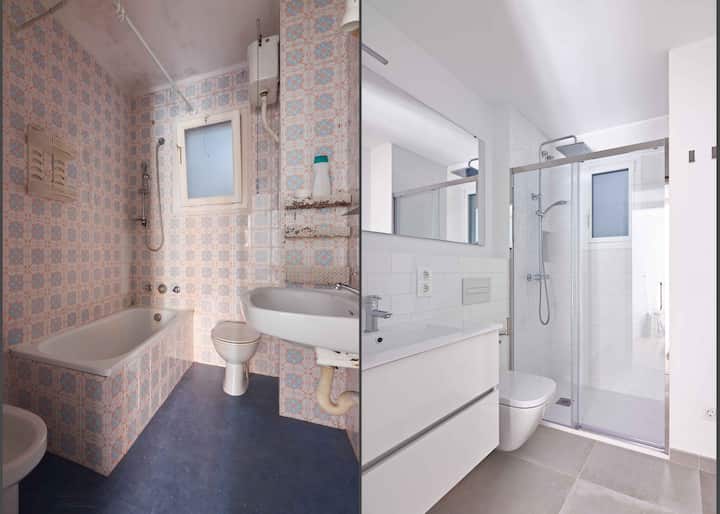 Professional bathroom remodel services.